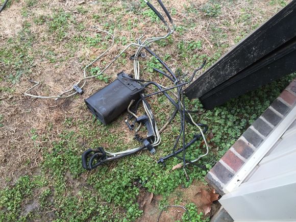 Long story short there was broken fuel line on the truck that had been patched with rubber hose... I just decided now was the time to just bite the bullet and do -8 feed and -6 return lines while I was this far so I gutted the factory fuel system and evap system.