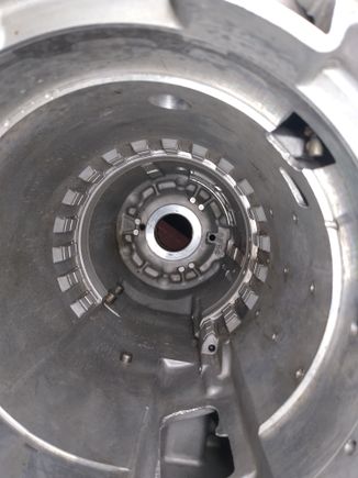 The output shaft bushing actually is protruding inside a little bit. Will get replaced with the no-walk case bushing?
