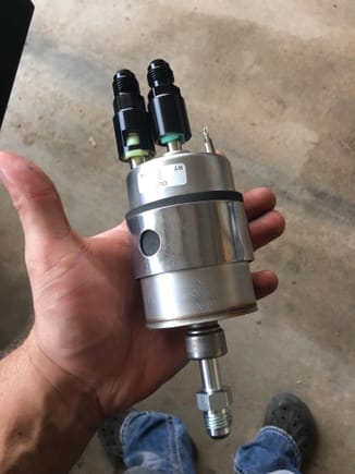 Corvette filter/regulator