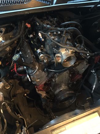 Only pictures I took of removing parts getting ready to take it out.