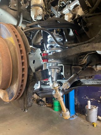Got it with blown out suspension so I addressed the front the next week
