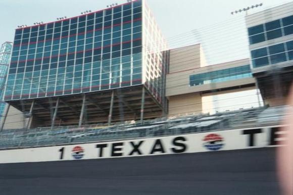 Driving Texas Motor Speedway-Laps for Charity day-kicked off here too