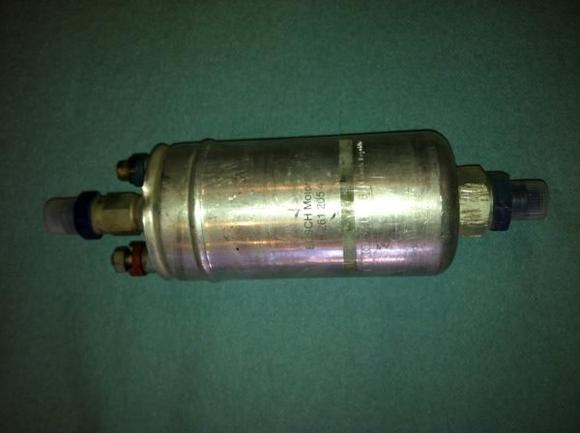 Pump removed