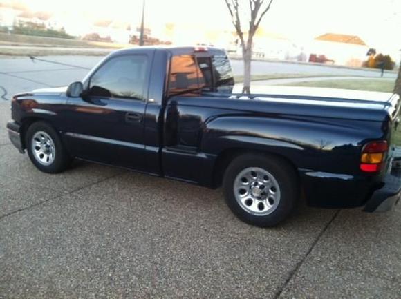 lowered, no stripes