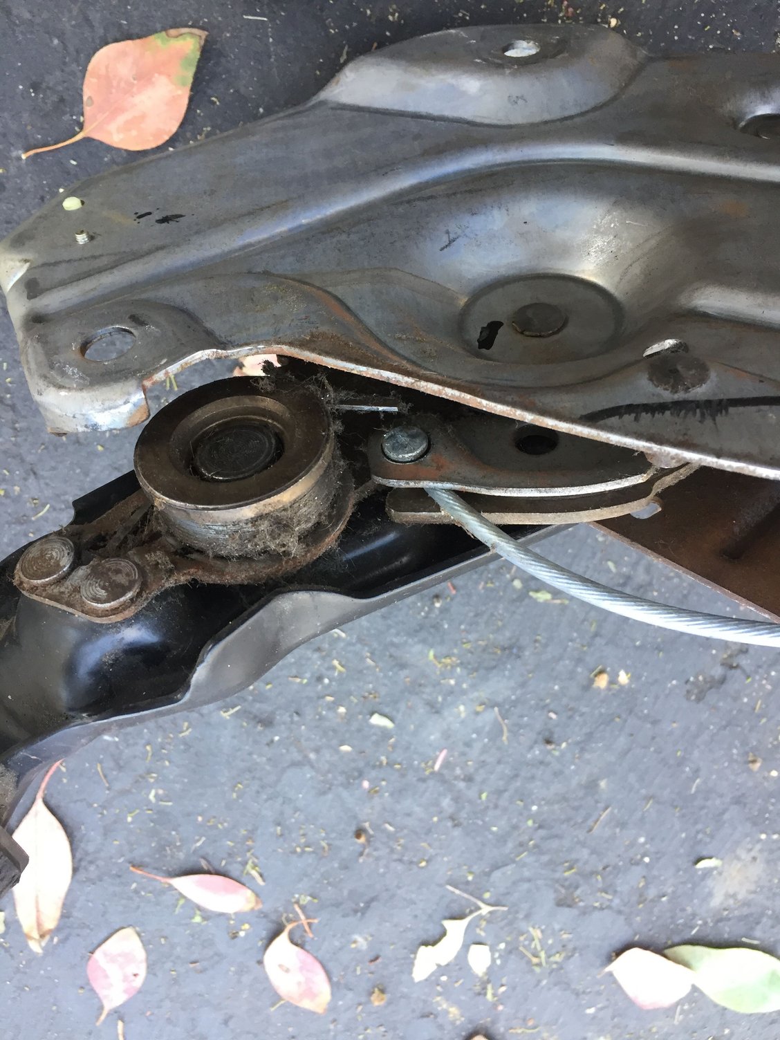 Help replacing front parking brake cable RangerForums The Ultimate