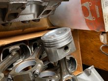 Began collecting engine parts from my Grand National guy. Sealed Power forged pistons, on rods reconditioned with ARP bolts. New rod bearings too.