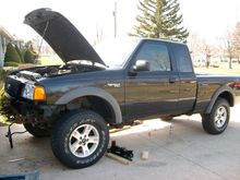 Body lift going on...