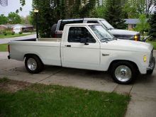 my 88 Ranger thats getting 408 single turbo motor