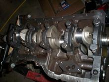 Crank installed and torqued to spec.