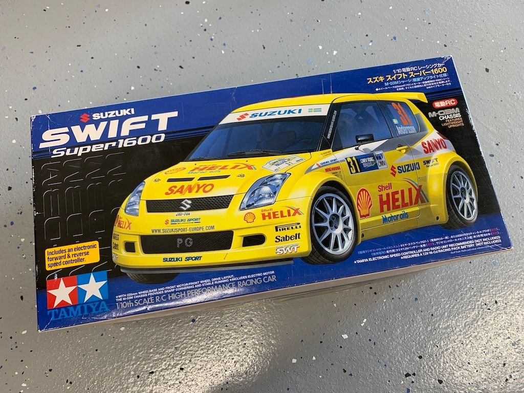 tamiya suzuki swift sport