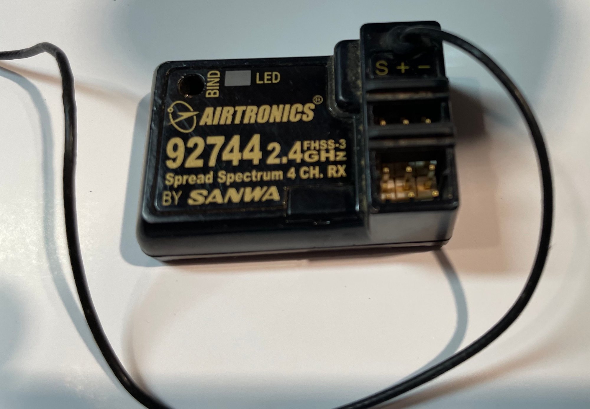 Airtronics Sanwa MX3X Radio with Airtronics 92744 receiver R/C Tech