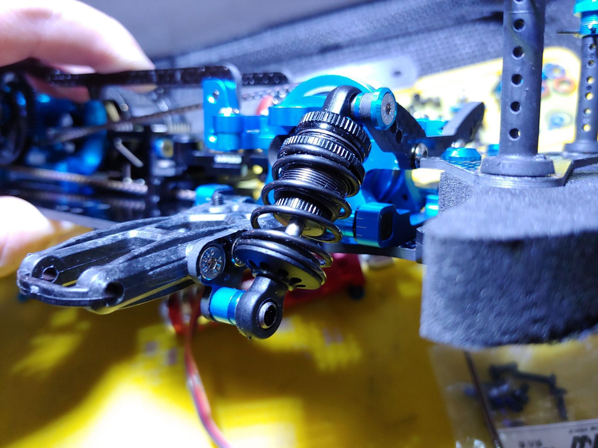 TAMIYA T05 support motor hop up options - Modélisme