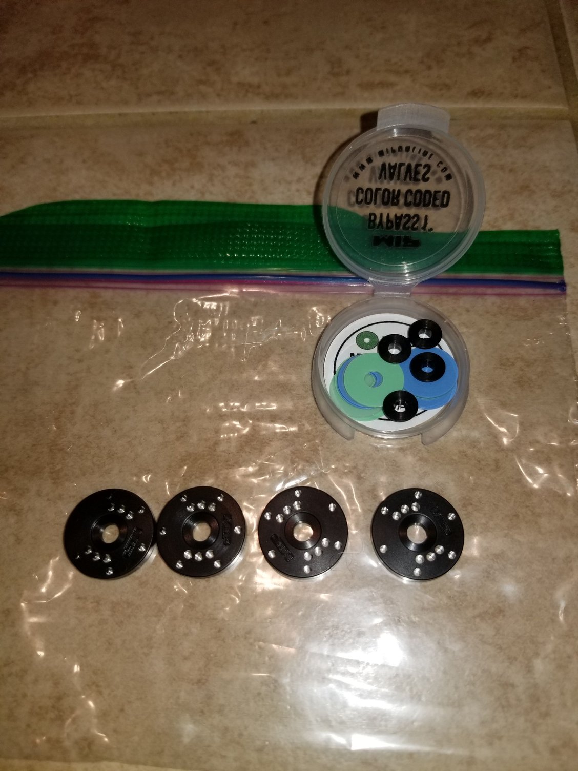 MIP Bypass 6 hole 16mm shock pistons set of 4 R/C Tech Forums