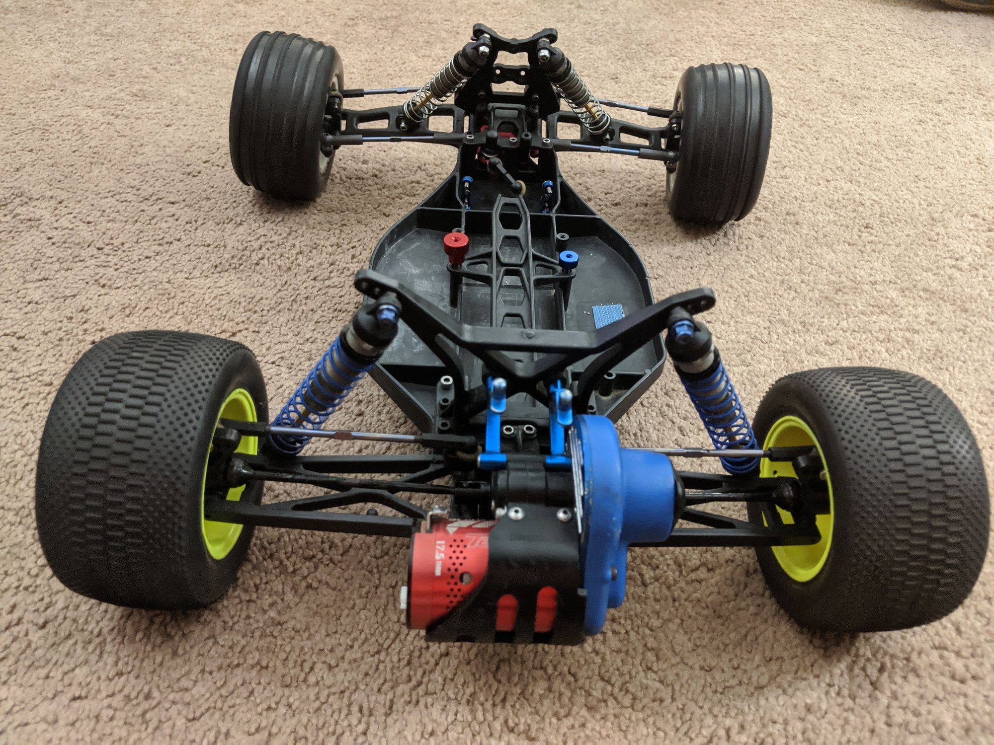 Factory Team Associated RC10T4 brushless roller with many extra parts ...