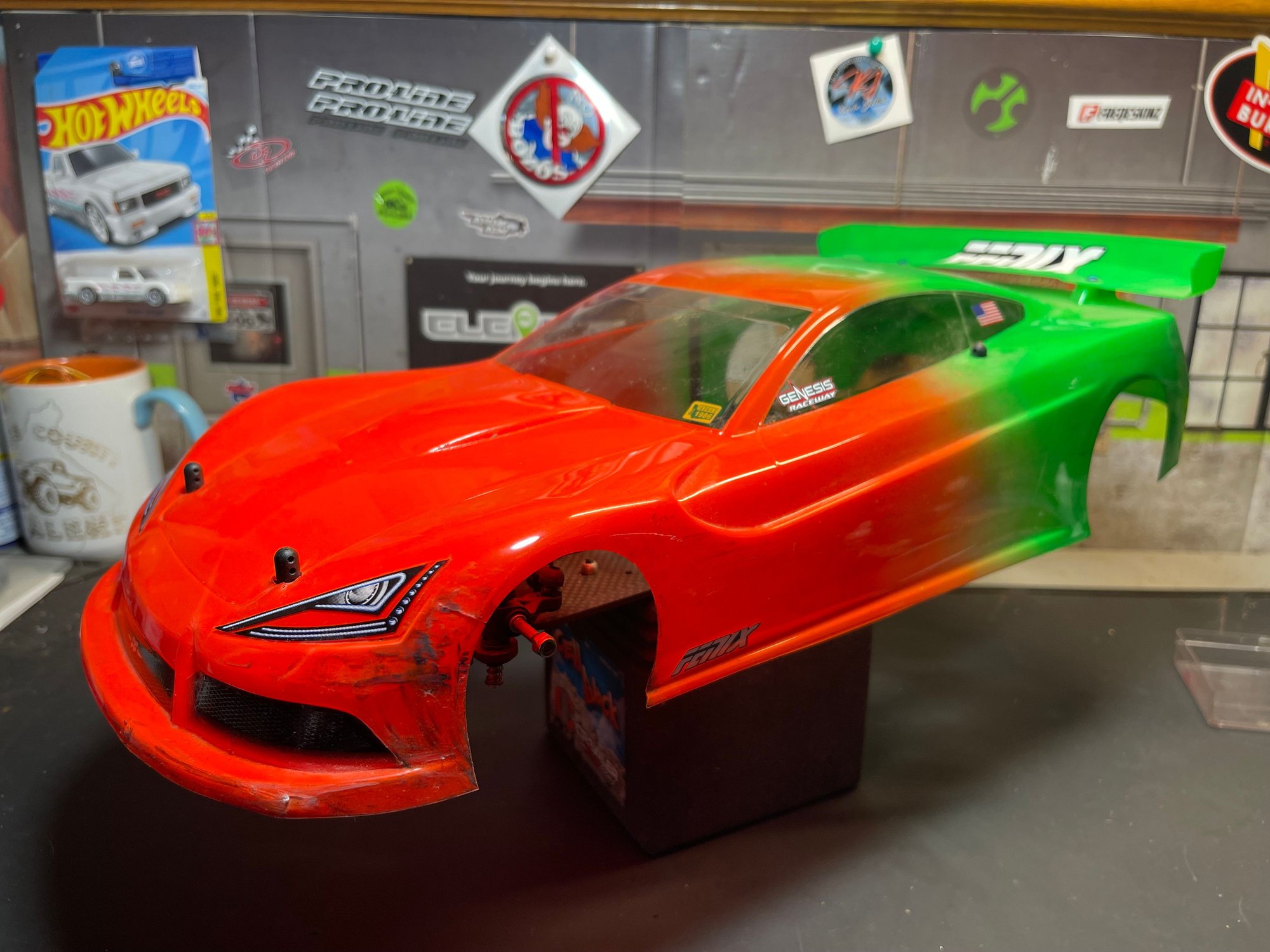 Lot de pièces PAN CAR 1/10 FENIX RACING G56 - FR