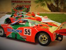Tamiya Mazda 787B collection