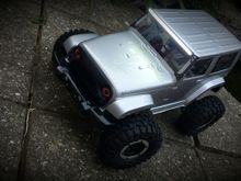 The silver paint is actually dual tone pink green. Cant really be seen though...