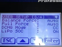 Hi, heres a pic. The bottom line is LiPo SOC. State of charge maybe? I toggled the switch and charged a battery but saw no difference either on or off. Nothing in the Protek manual and nothing in the EV model manual.  