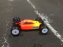 I completed my D418 over the weekend and spent a day at the track doing a shakedown run and am very impressed with this buggy. Running on fairly high traction clay on slicks. Looking forward doing some 13.5 racing! 