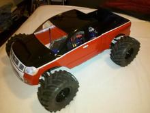 Traxxas Slash 4x4 PE Monster Truck conversion