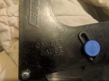 Quick check rmp camber gauge