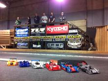 Full field of LM-1 racers.