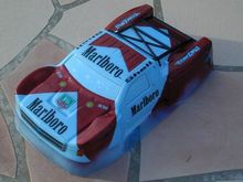 JConcepts Illuzion 2012 Silverado 1500 Hi Flow painted by Chris Moore of CMDezigns. Blue film &amp; window masks not removed yet.