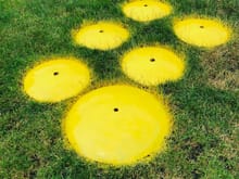 Yellow domes for Seatac R/C Raceway