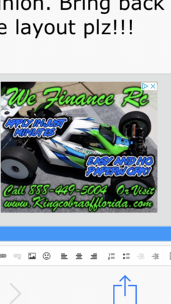 Here’s one of the ads in case they haven’t seen it. Used to show across top banner. Lately is been a small one in some posts. I enlarged it to better see it. 