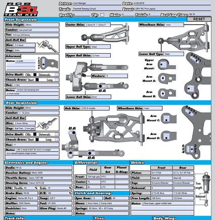 RC8B3.1 for Thornhill in Texas (covered, low dust, huge, fast)