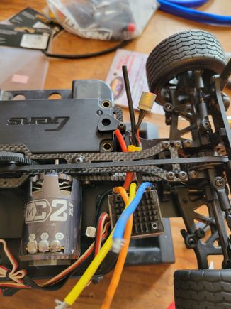 Wire layout. Extreamly important for either a really good handling car, or a crap!
