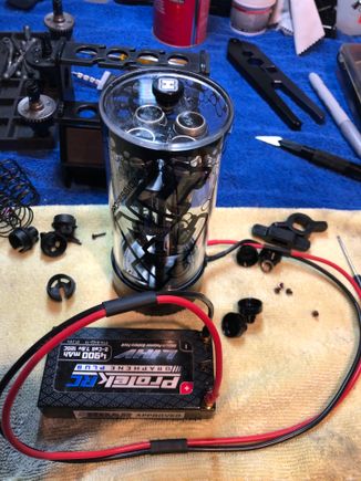 Shocks done and bleeding air out