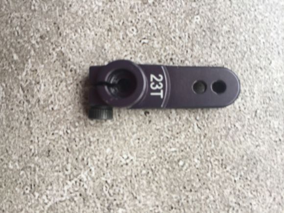 Tekno 23t servo horn $10 used but vgc 
