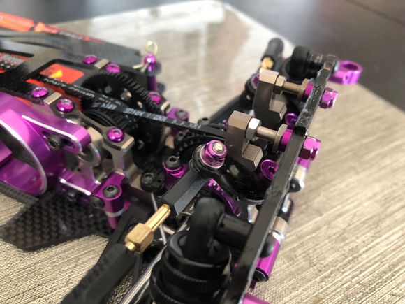 Schumacher Mi4 mounting setup.