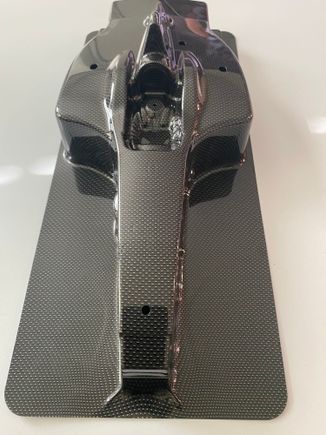 New Tamiya carbon fiber body set. 