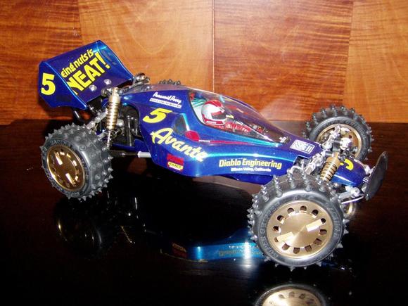 Tamiya Avante With Champagne Gold Aluminum Rims by RC-Amoeba
