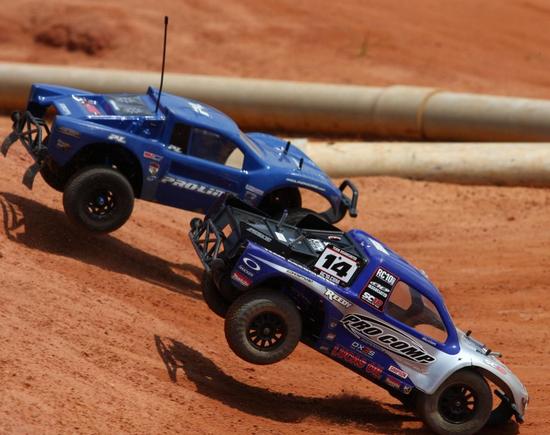 Me and Will racing hard!