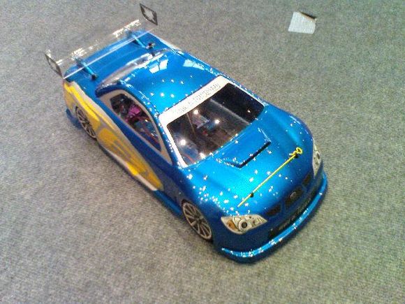 My TC5 with the second body I painted in this hobby. Yupp I was (am) a AE-fanboy :) I still love this bodydesign. Unfortunately I was a beginner at that time so it didn't last long.