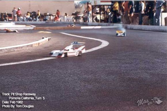Pitshop Raceway World Champ, Bil lJianas turn 5,  1982