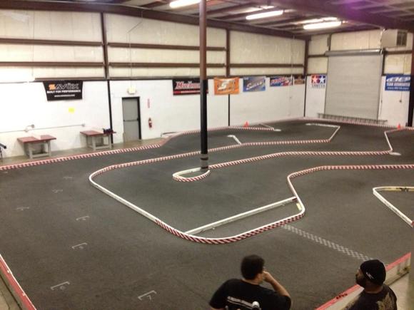 2012 GORC Track Layout at HotShotRC in Marietta, GA