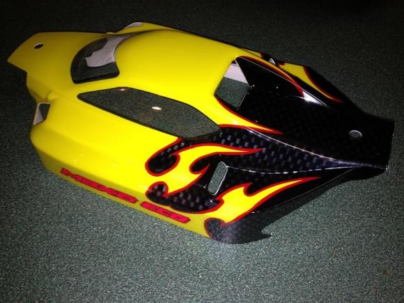 Yellow Airbrushed Eco Body