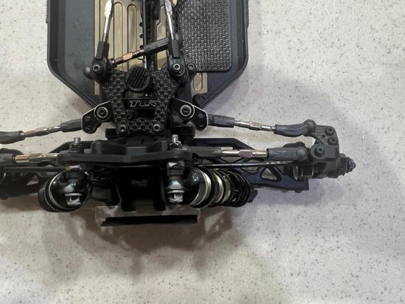 Aluminum steering.