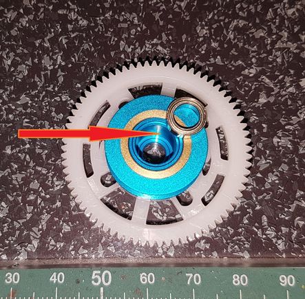 TRF419X Pulley and additional bearing