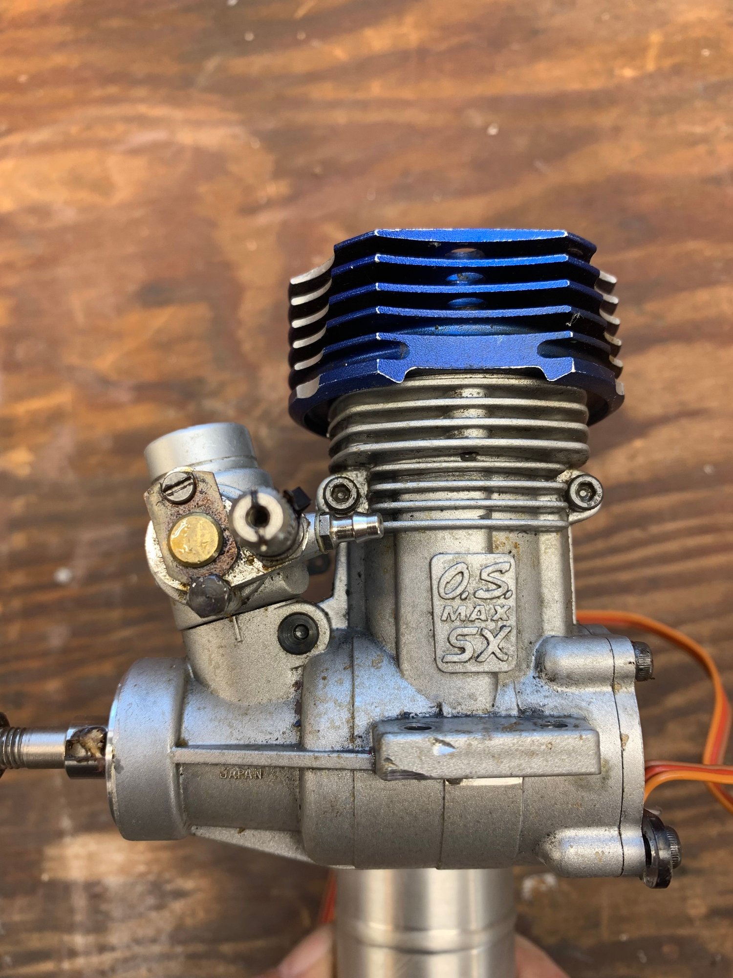 OS 50 SX heli engine and muffler RCU Forums