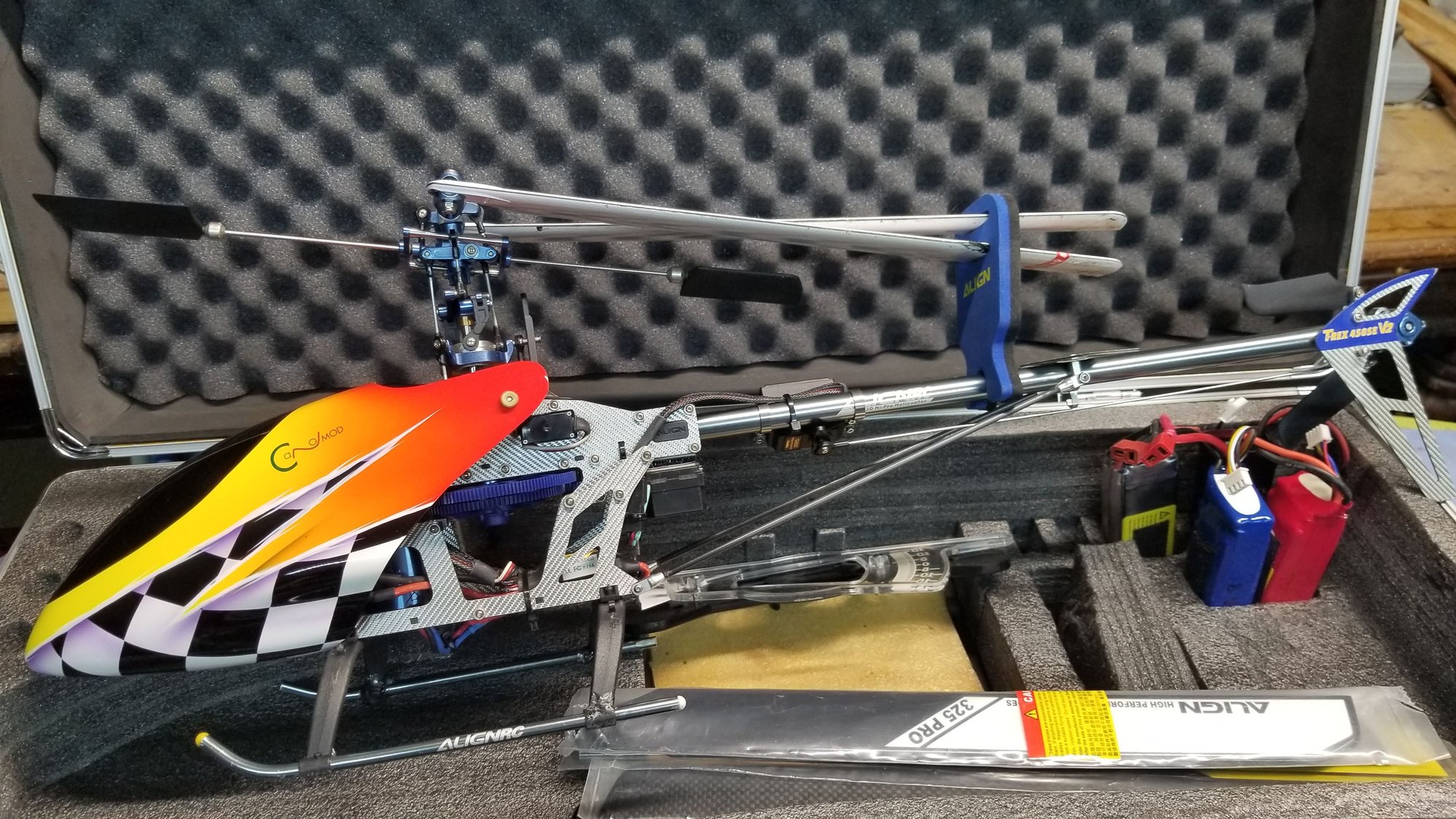 Align Trex 450SE V2 Helicopter with case RCU Forums