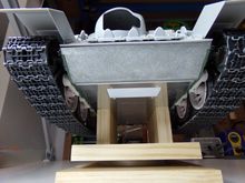 Front overhang after trimming lower.