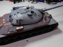 I also added some cross supports to the larger engine deck grills.