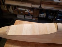 Finish the floor adding the rear canopy support. Trim to the shape of the fuse.