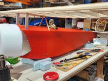 New color is a perfect match, I've started putting stuff in fuselage.