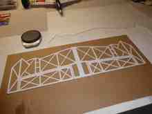 Ready for foil layout.